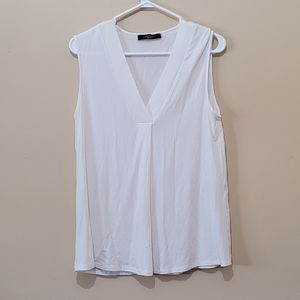 Weekend Max Mara White Sleeveless Top